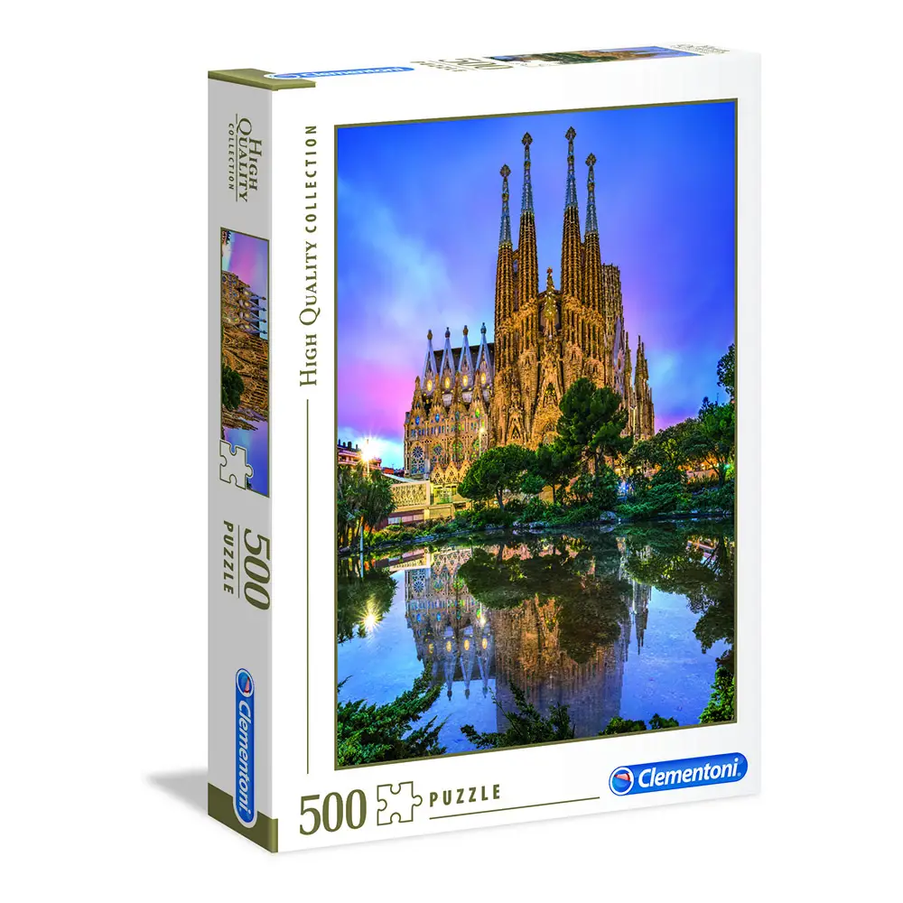 Puzzle 500 Pezzi Hqc Barcelona - puzzle adulti