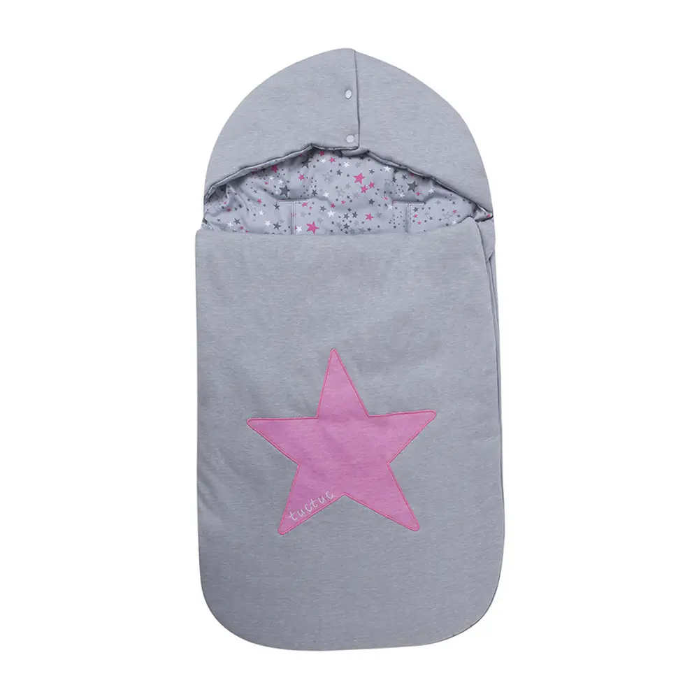 Sacco Termico Bambina Stories per Culla Ovetto Reversibile - sacchi termici