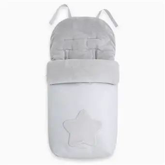 Sacco Termico per Passeggino Love Ecopelle Grigio - sacchi termici