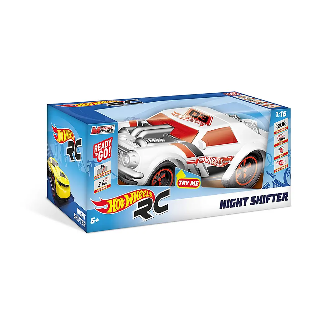 Radiocomando Auto Hot Wheels Light & Sound Night Shifter - radiocomandi