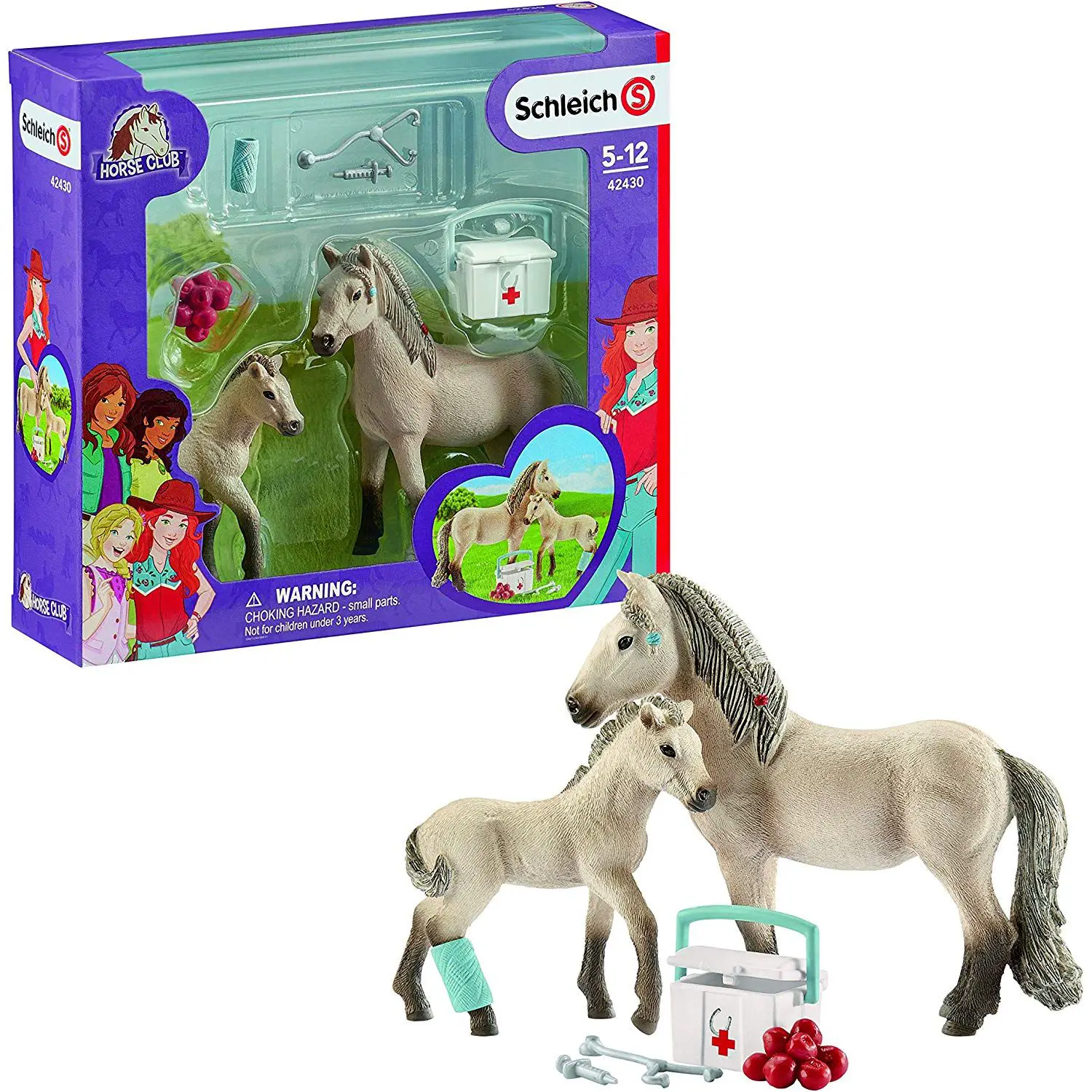 Schleich Horse Club Kit Pronto Soccorso Hannah - Animali