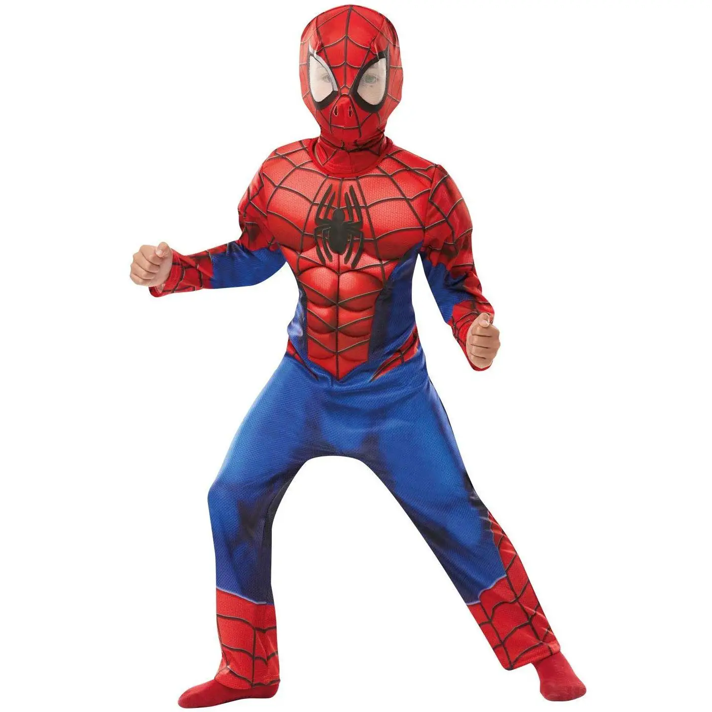 Costume Spider-Man Deluxe per Bambini - Taglia S - 3/4 anni - abiti bambino e bambina