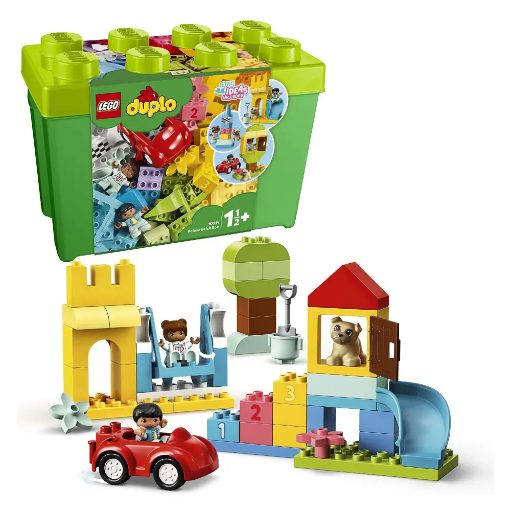 LEGO DUPLO Classic Contenitore di Mattoncini Grande - Costruzioni in plastica