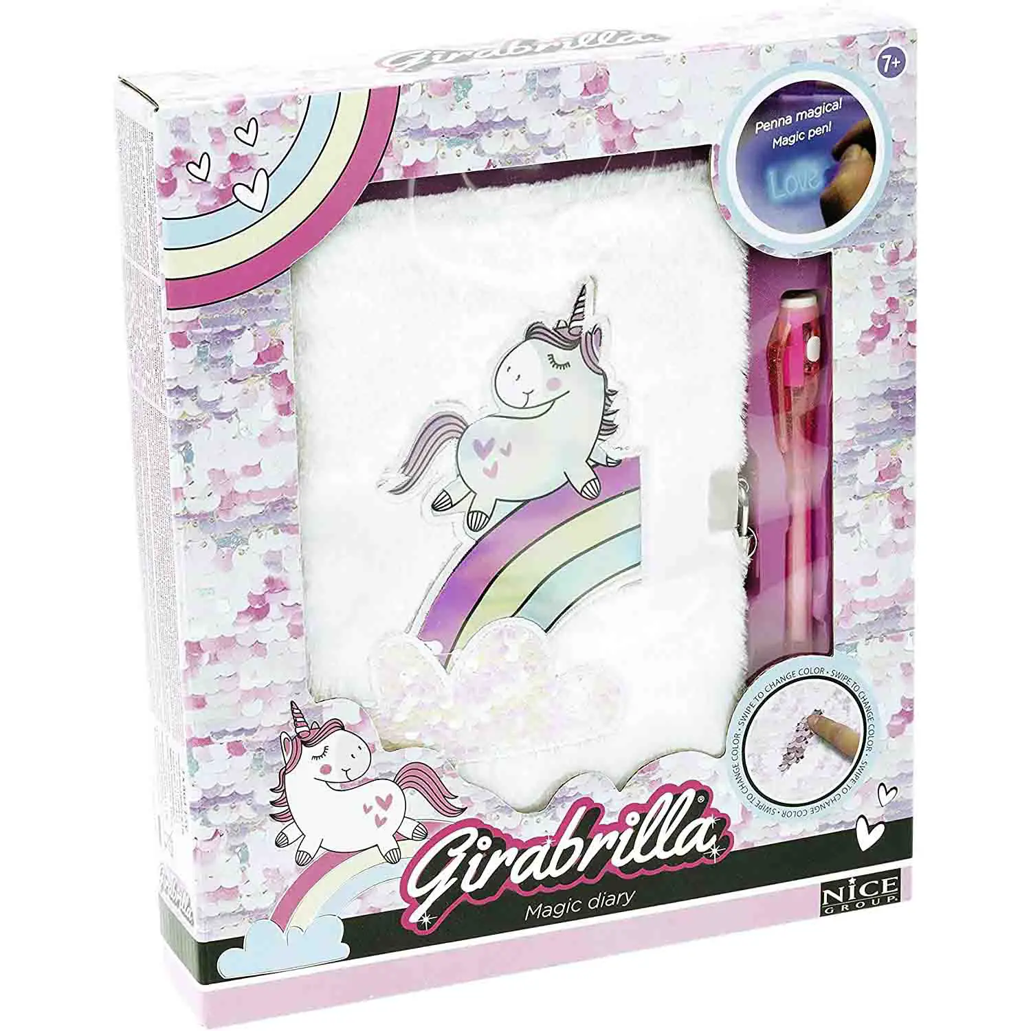 Girabrilla Unicorn Magico Diario - valige e borse da viaggio