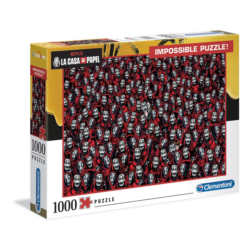 Puzzle 1000 Pezzi Impossible Netflix la Casa di Carta - puzzle adulti