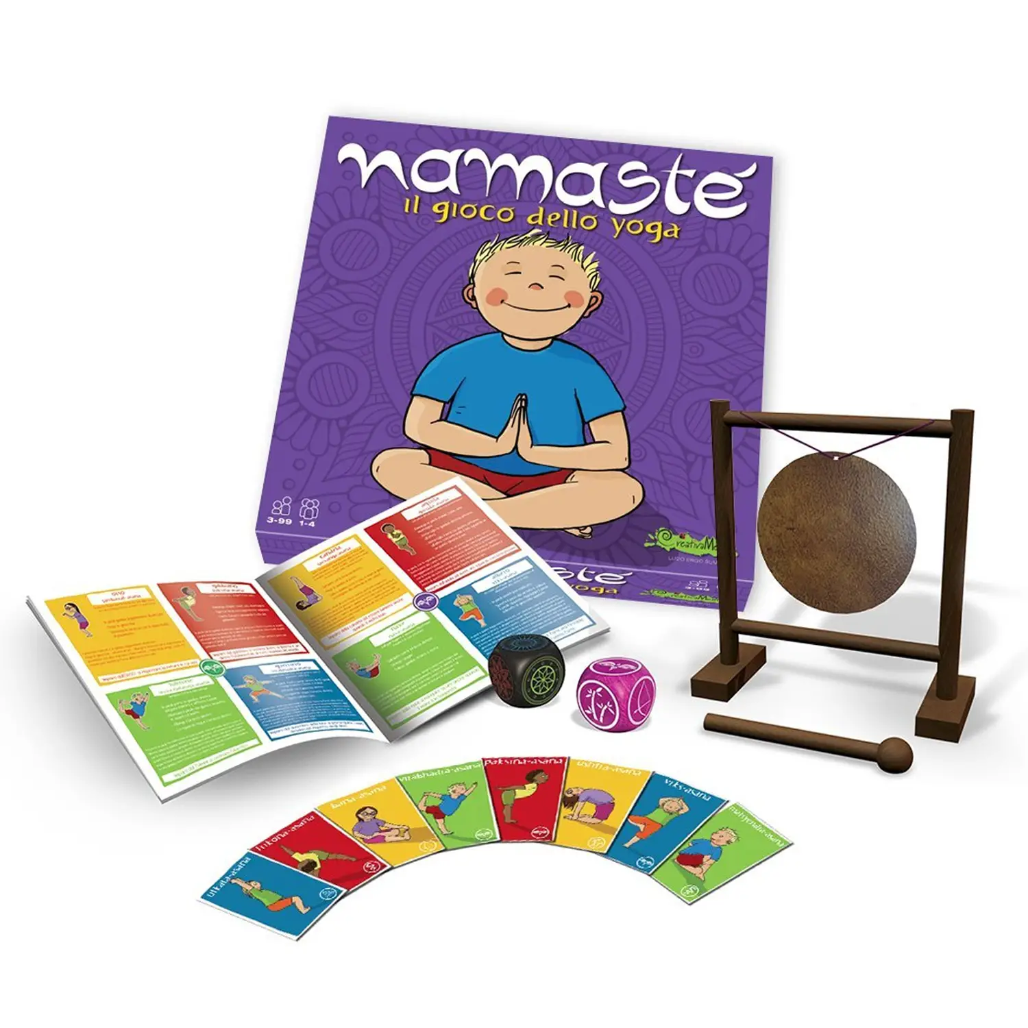 Namasté Yoga – Gioco in Scatola Educativo e Divertente - Giochi di società