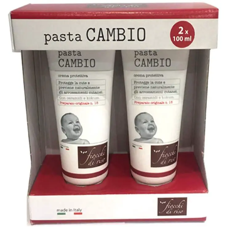 Fiocchi di Riso Pasta Cambio Protettiva Bipacco - cosmesi e igiene