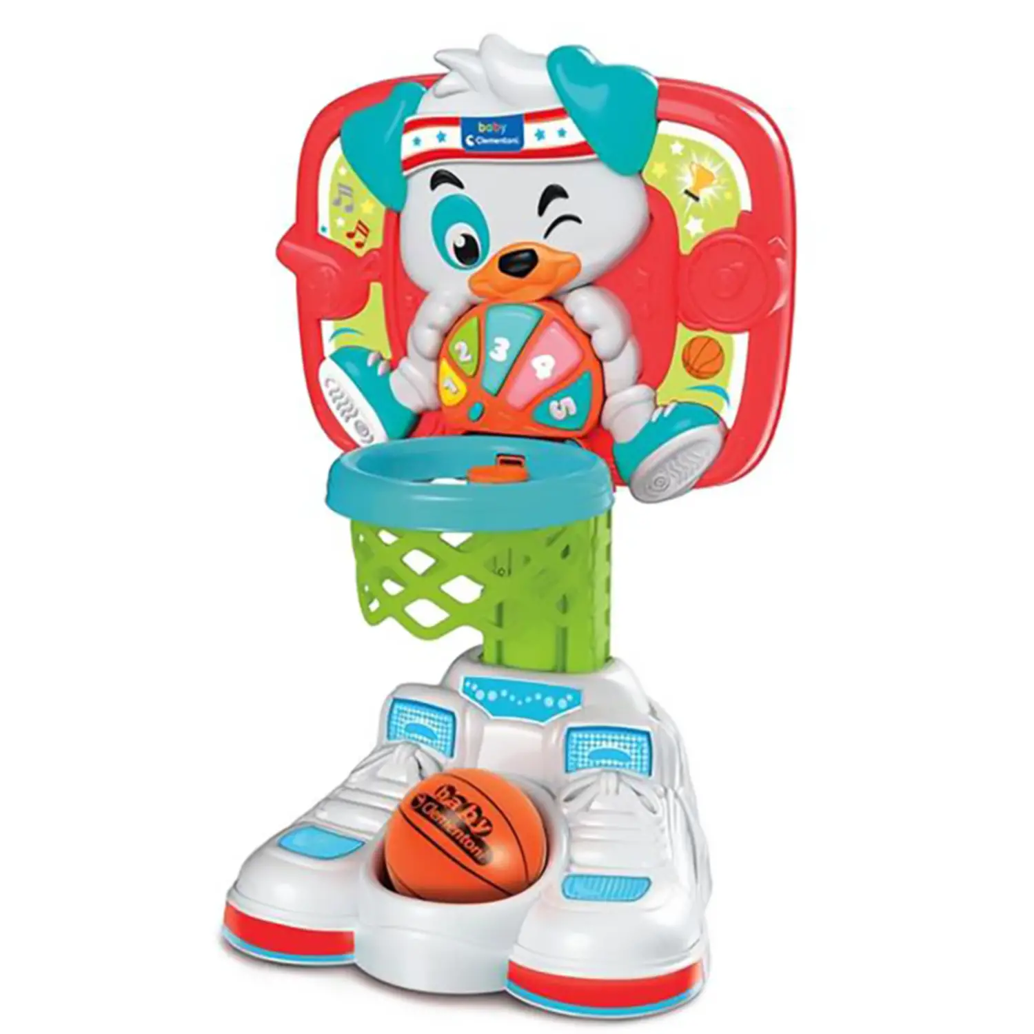 1,2,3 Canestro! Contacanestro Clementoni – Gioco Elettronico Educativo - Primi giochi