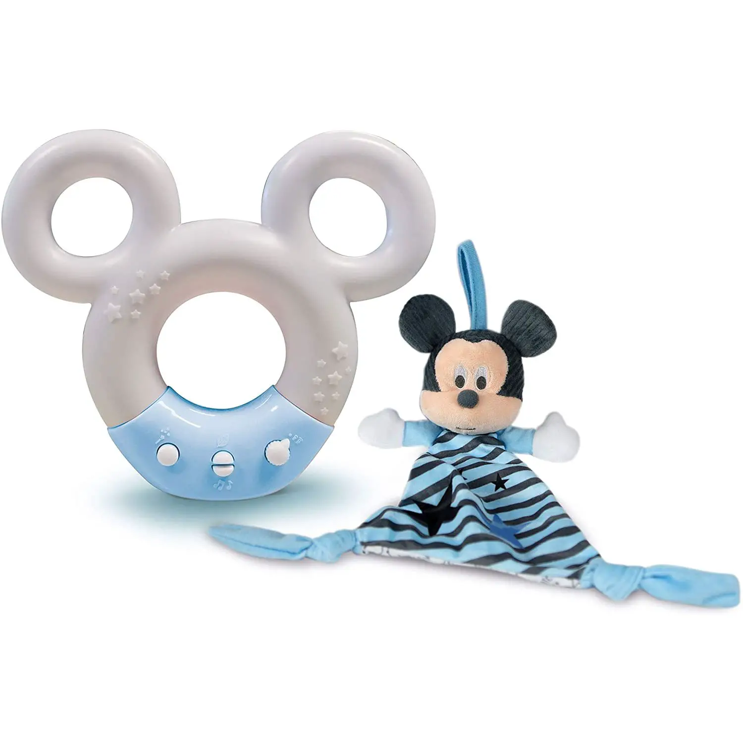 Baby Mickey Lampada Notturna Interattiva – Luci, Suoni Bianchi e Peluche - Primi giochi