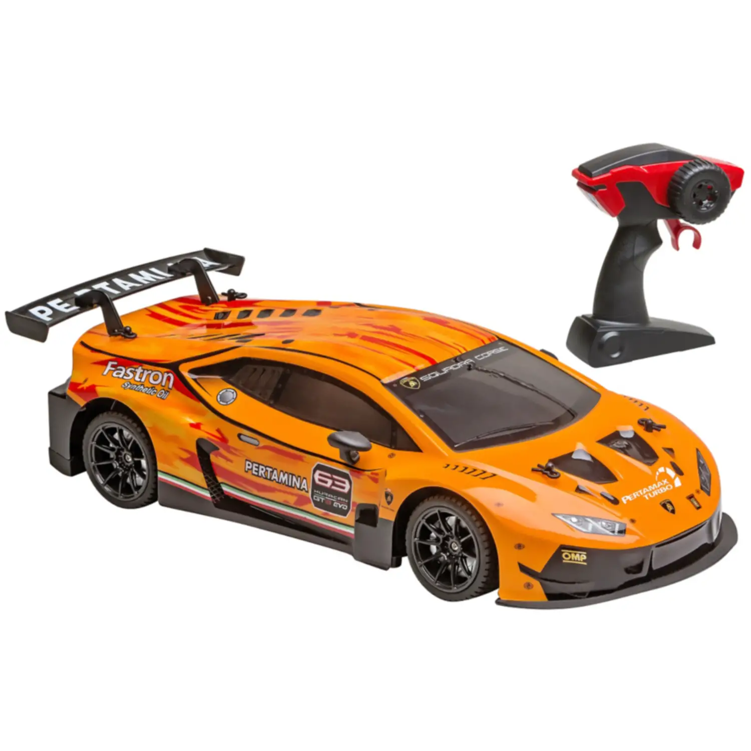 Radiocomando Auto 1:12 Lamborghini Huracan GT3 – Arancione - radiocomandi