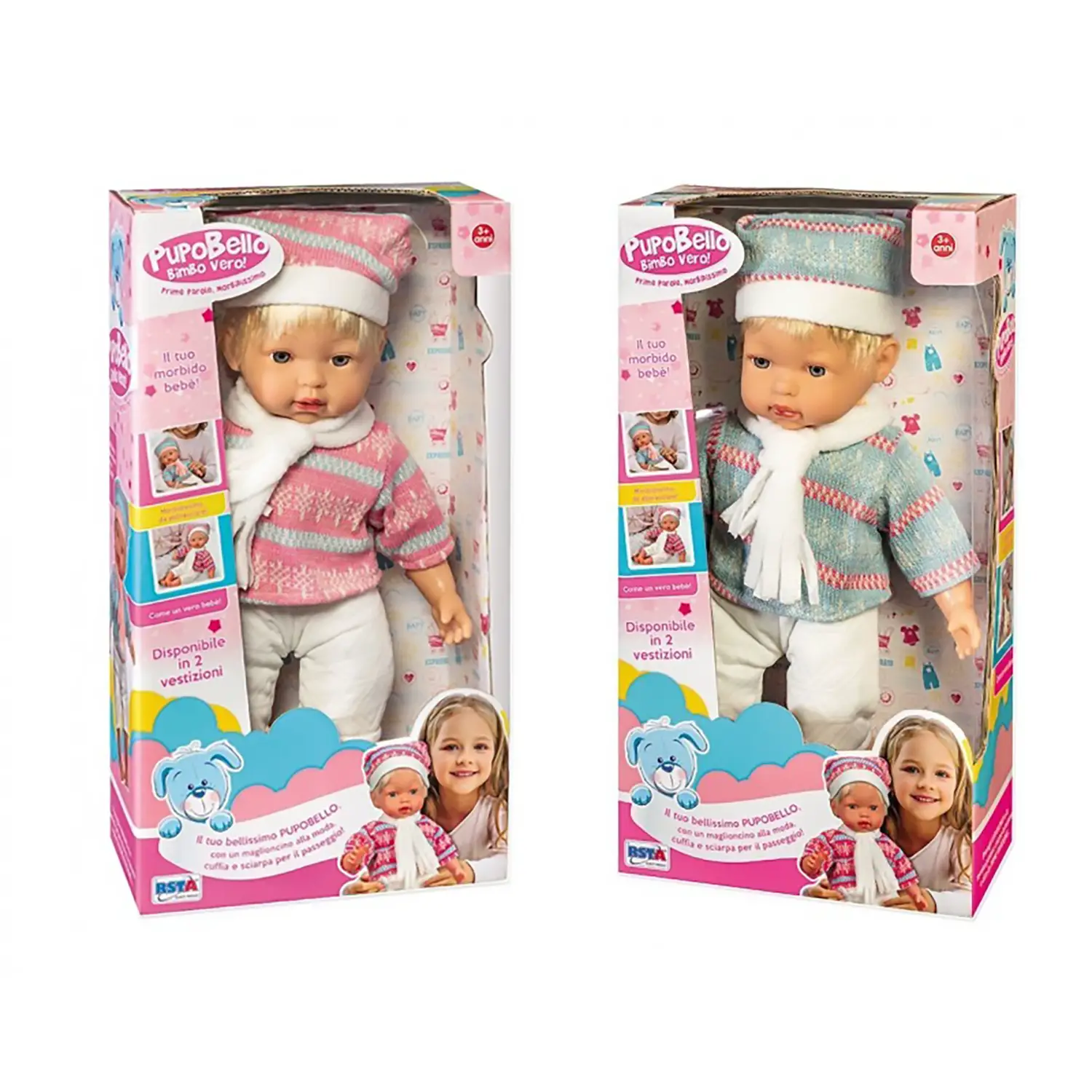 Pupobello Prime Parole 42 Cm - Bambole e accessori