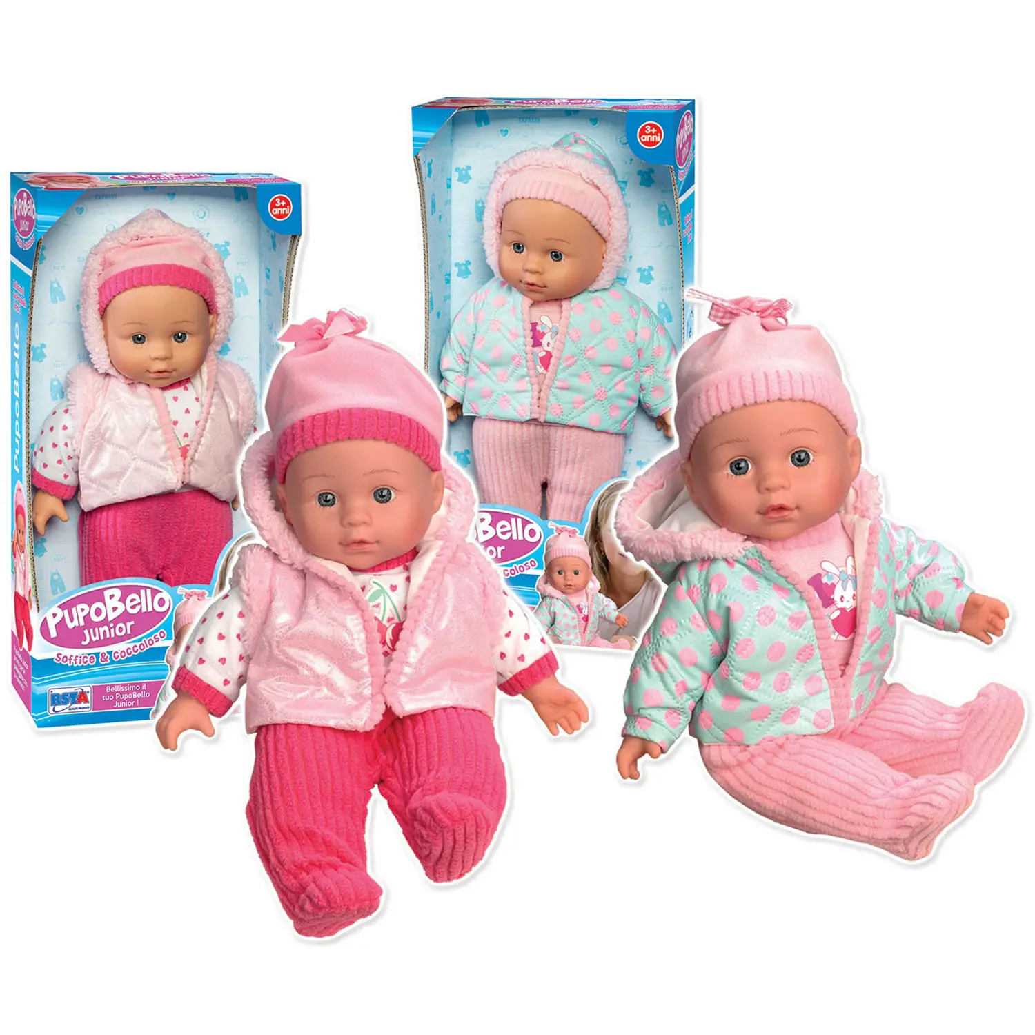Pupobello Junior Morbido 35 Cm - Bambole e accessori