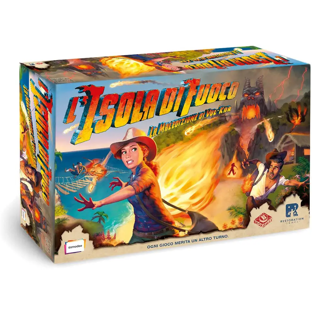L'isola Di Fuoco: La Maledizione di Vul-Kar - Gioco da Tavolo - Giochi di società