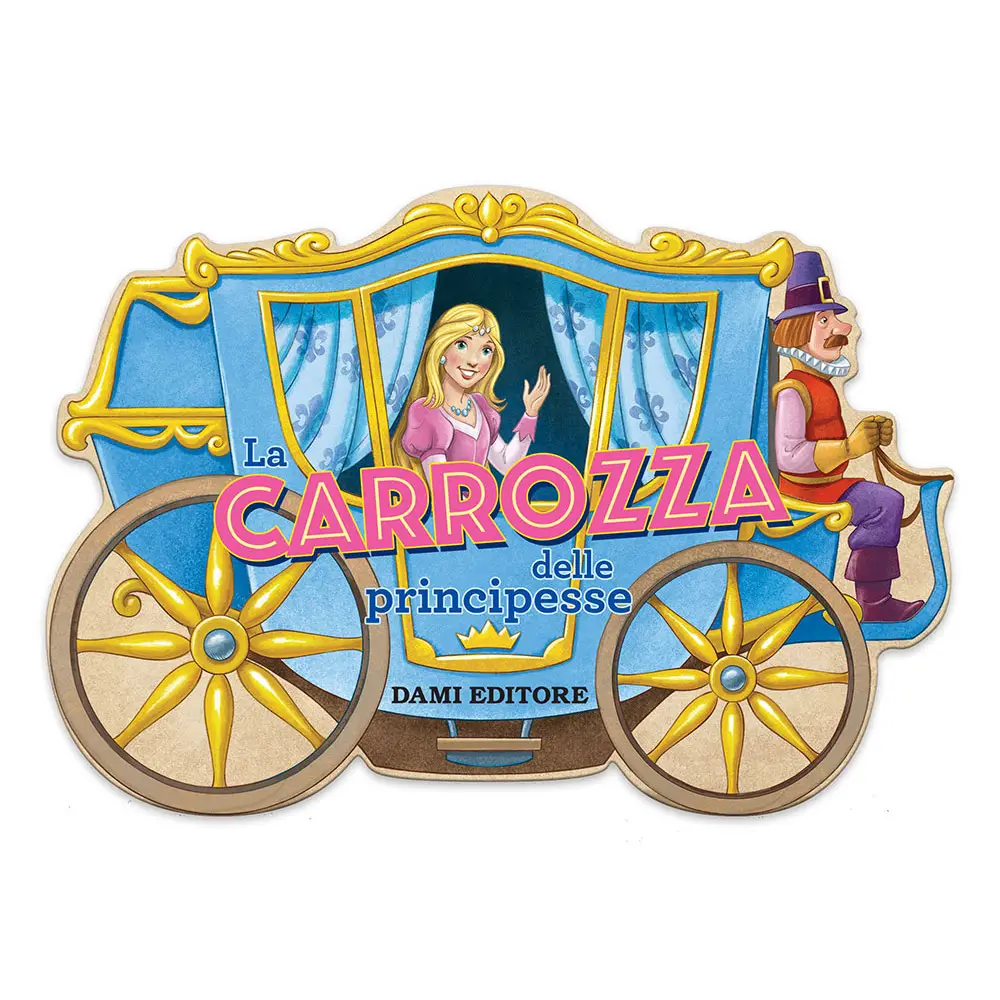 La Carrozza delle Principesse – Cofanetto di Libri Imbottiti Illustrati - Prima biblioteca