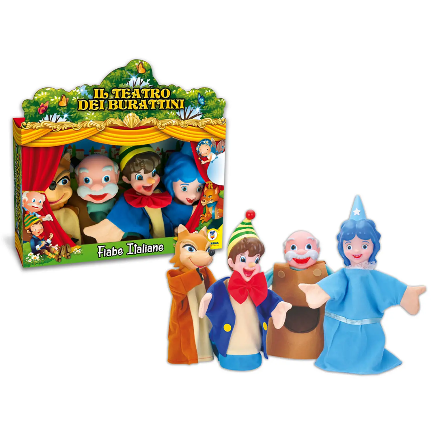 Marionette Teatrino Fiabe Italiane – Pinocchio - Drammatizzazione