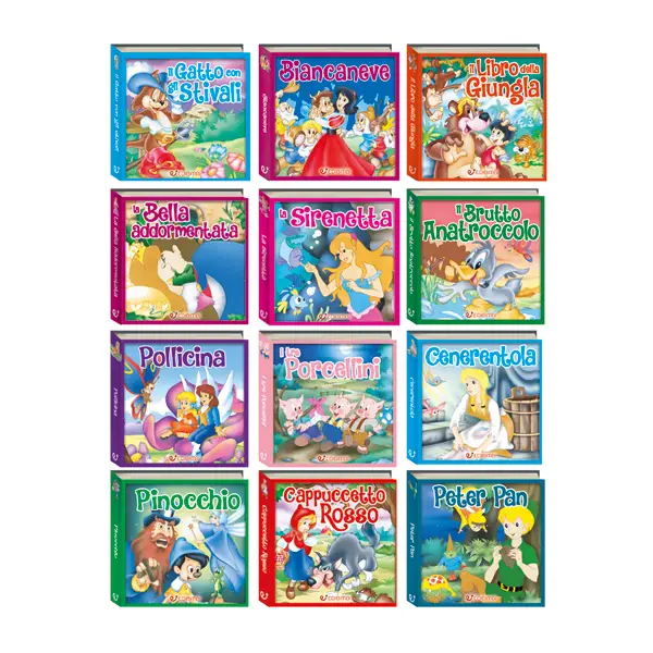 Quadrottini delle Fiabe2 - Prima biblioteca