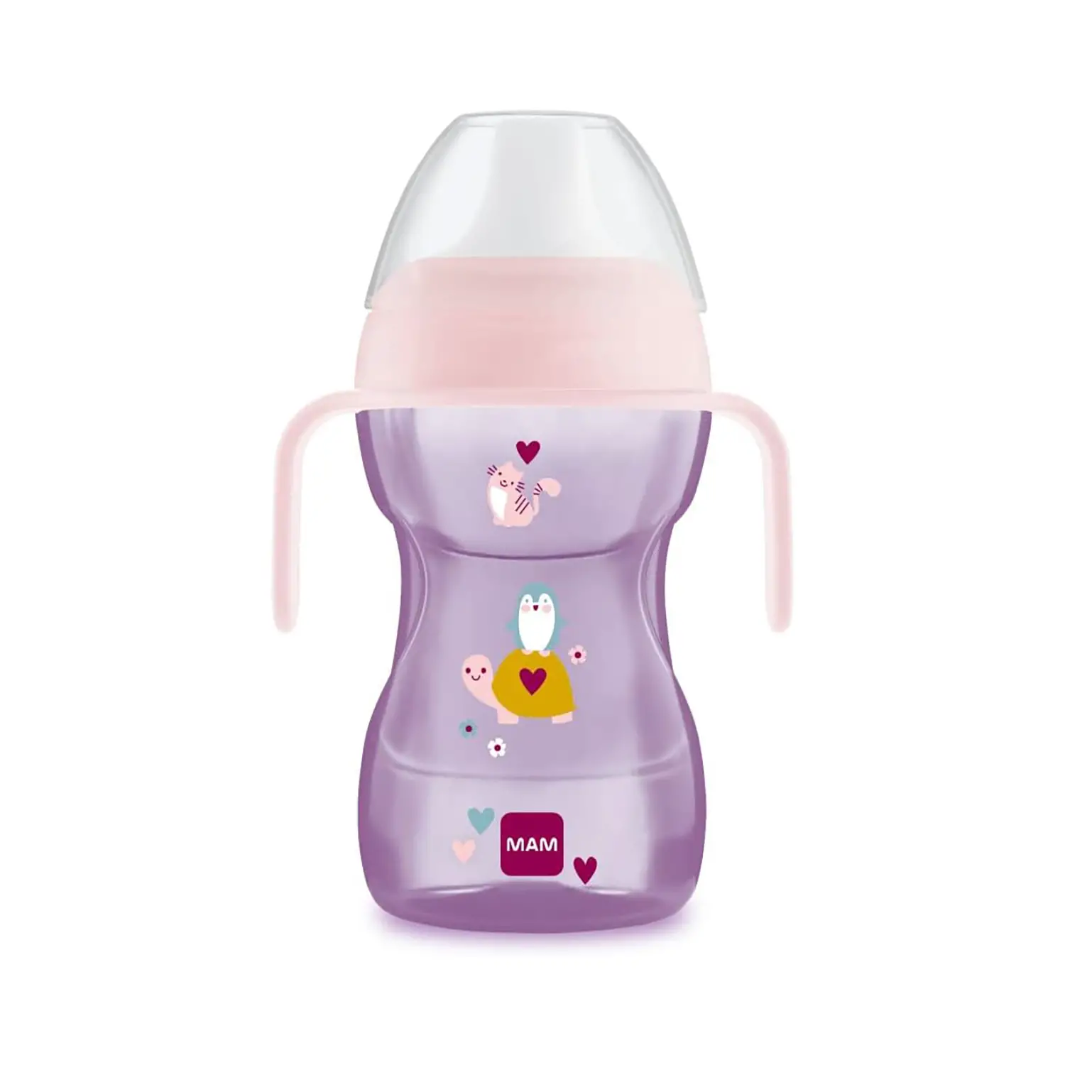 Tazza MAM Fun To Drink Cup 270 ml – Rosa, 8+ Mesi - piatti e posate