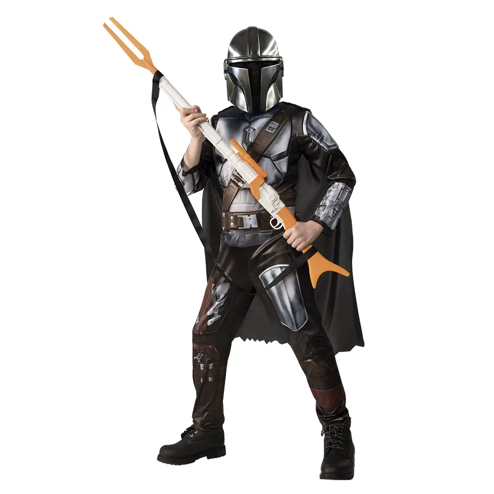 Costume Mandalorian Deluxe per Bambini – Taglia S (3-4 anni) - abiti bambino e bambina