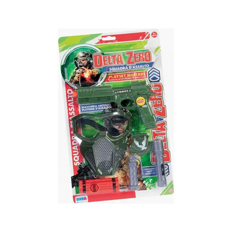 Playset Militare Delta Zero – Avventura e Azione per Piccoli Soldati - play set