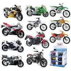 Moto 1:18 Stradali – Modellini Assortiti - modellini