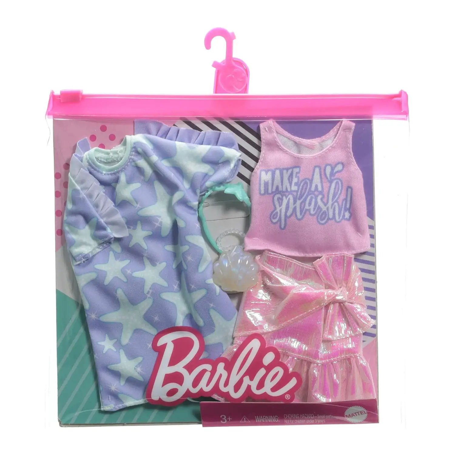 Barbie Abiti Mode Fashion 2-Pack Grc88 - collezionabili bambina