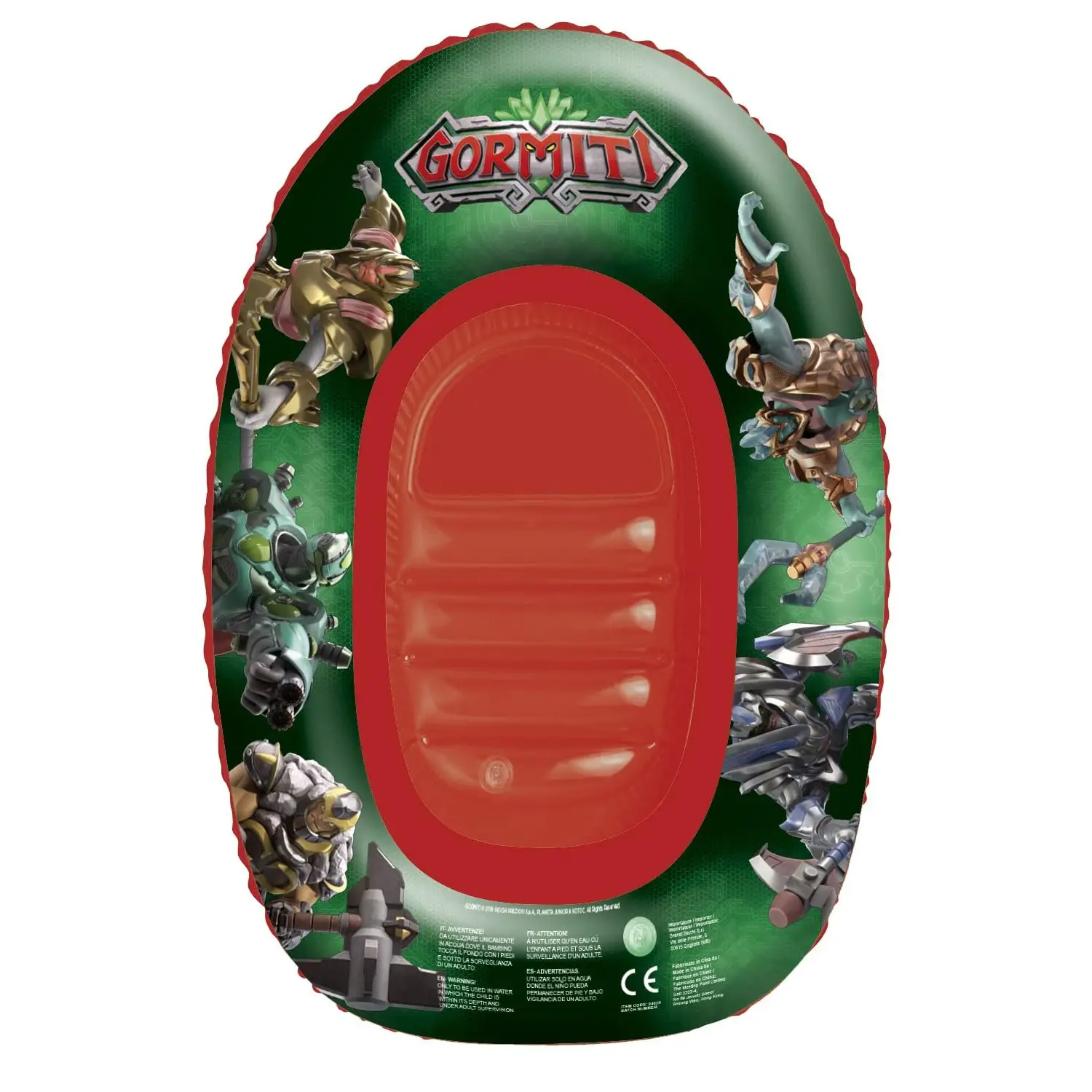 Gormiti Canotto Gonfiabile – Gioco d’Acqua Sicuro e Divertente - estivo mare