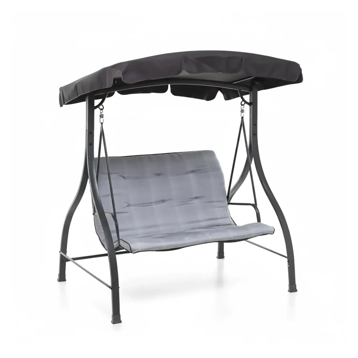 Dondolo Haiti 2 Posti Antracite – Relax e Comfort per Due Persone - amache e dondoli
