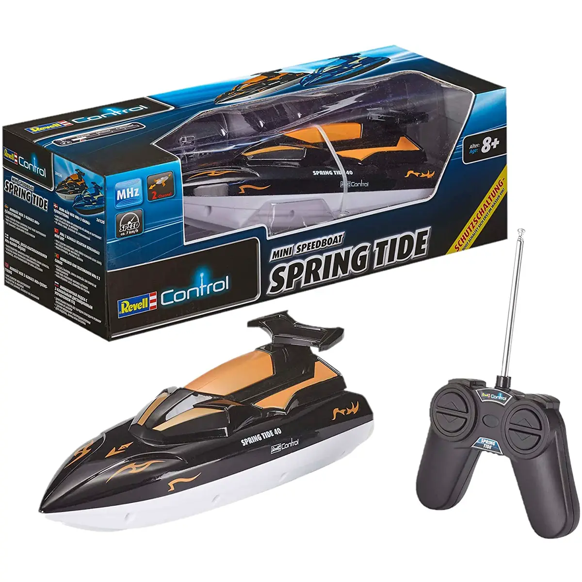 Motoscafo Radiocomandato Boat Spring Tide 40 – Barca RC ad Alta Velocità - radiocomandi