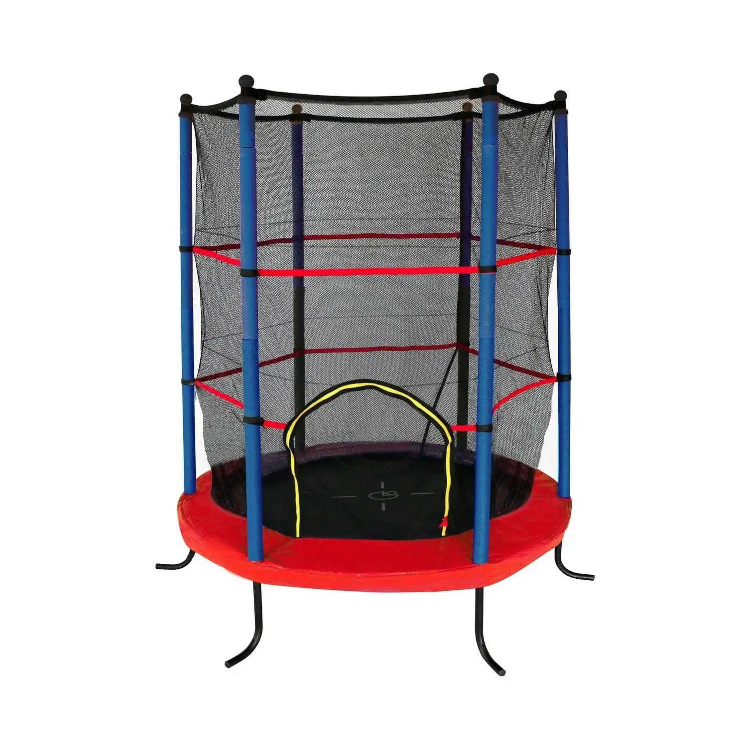 Tappeto Elastico Combi XS 140 con Rete di Protezione – Trampolino Sicuro - Equilibrio e coordinamento