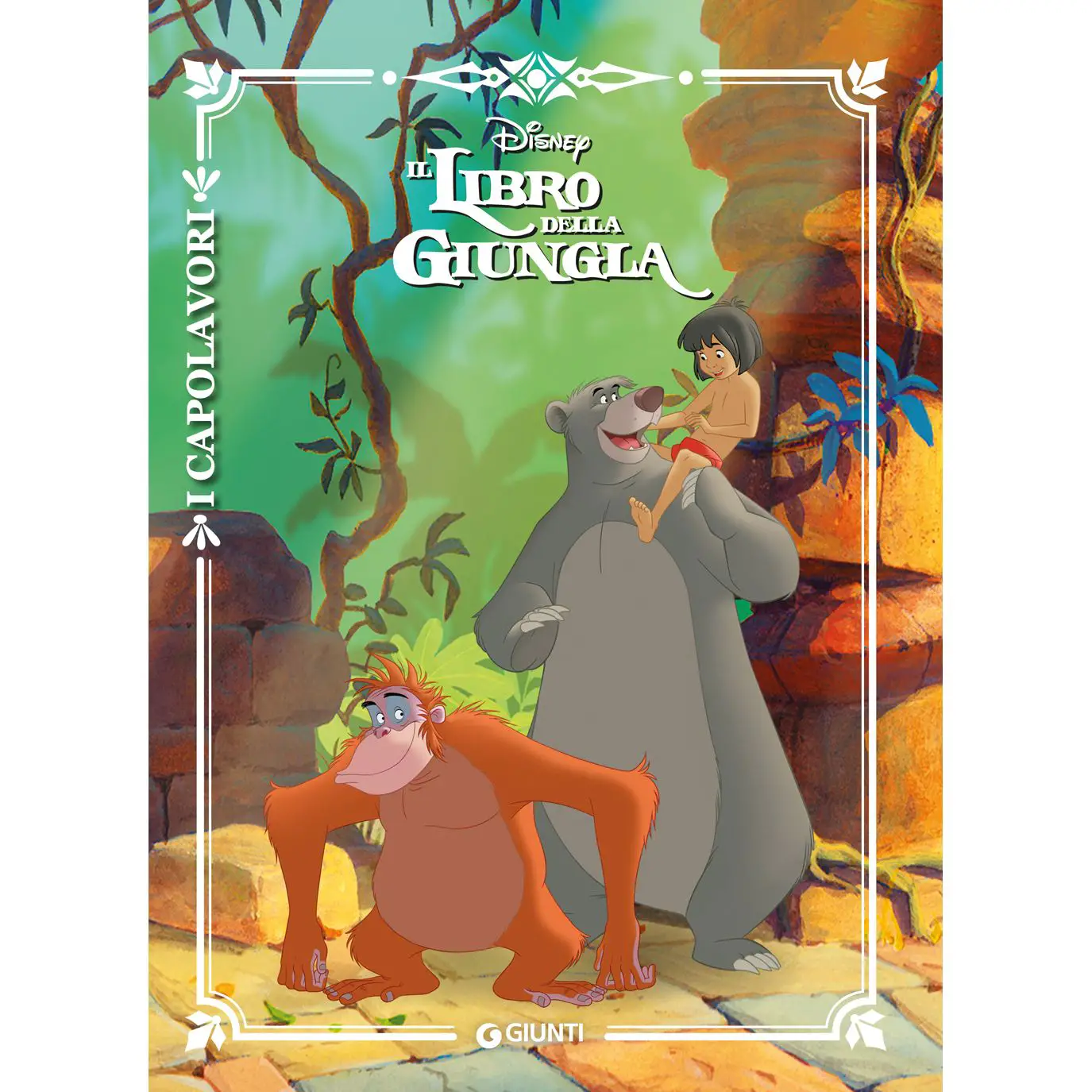I Capolavori Disney – Il Libro della Giungla | Libro Illustrato Cartonato - Prima biblioteca