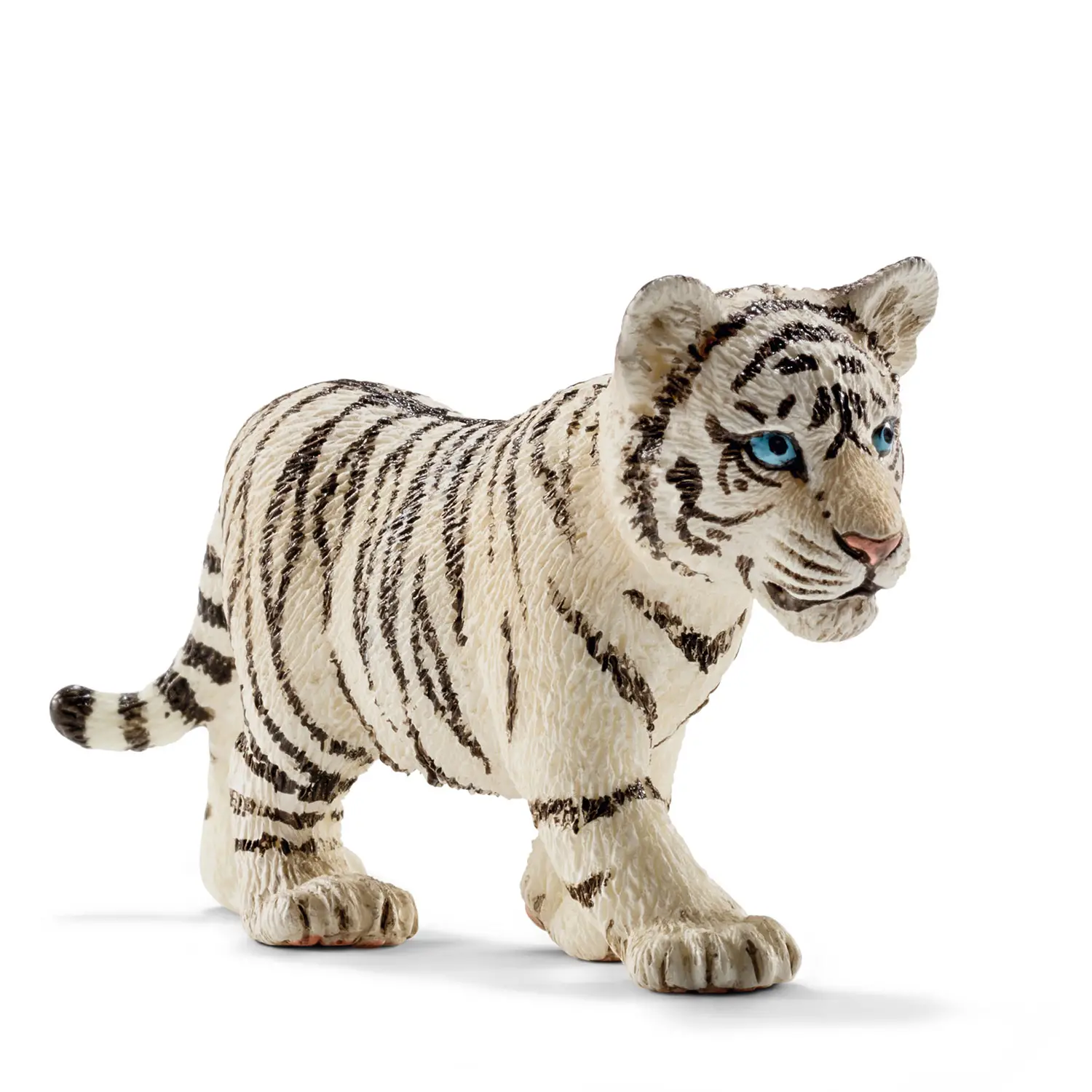 Schleich Cucciolo di Tigre Bianco - Animale Realistico in Resina - Animali