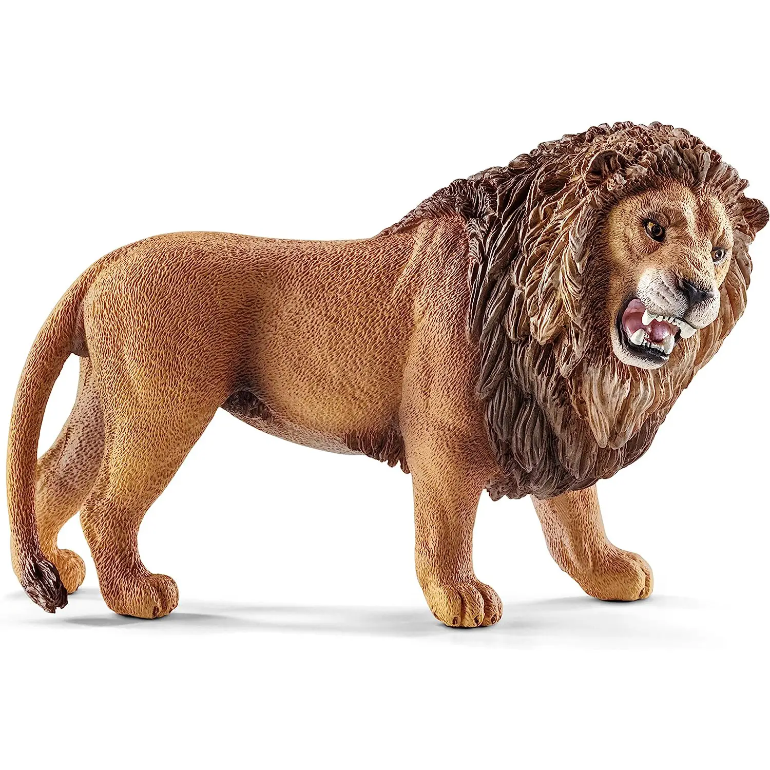 Schleich Leone Che Ruggisce - Miniatura Realistica in Resina - Animali