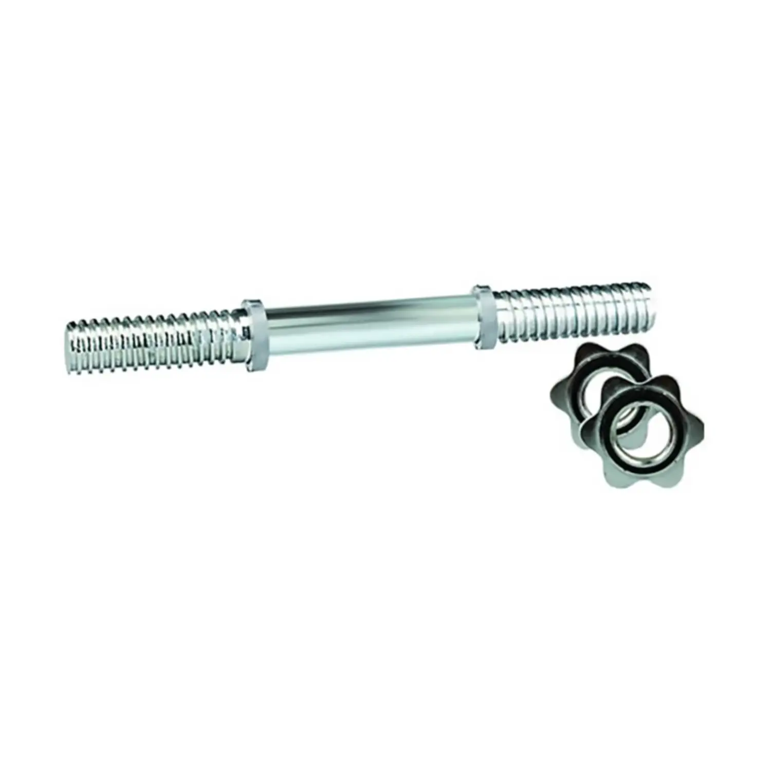 Manubrio Cromato 35 cm con Chiusura a Vite - Foro 25 mm - pesi