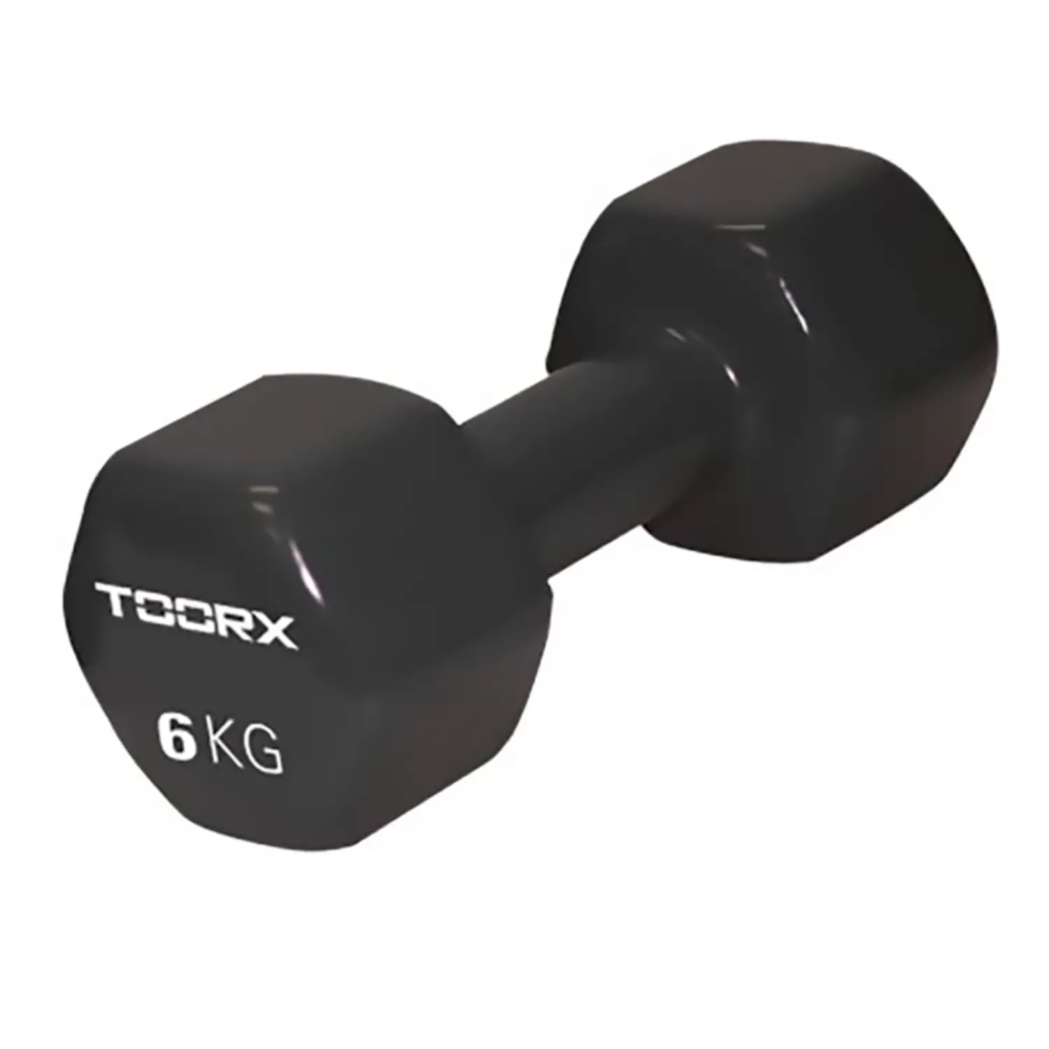 Manubrio in Vinile 6 kg - Nero - pesi