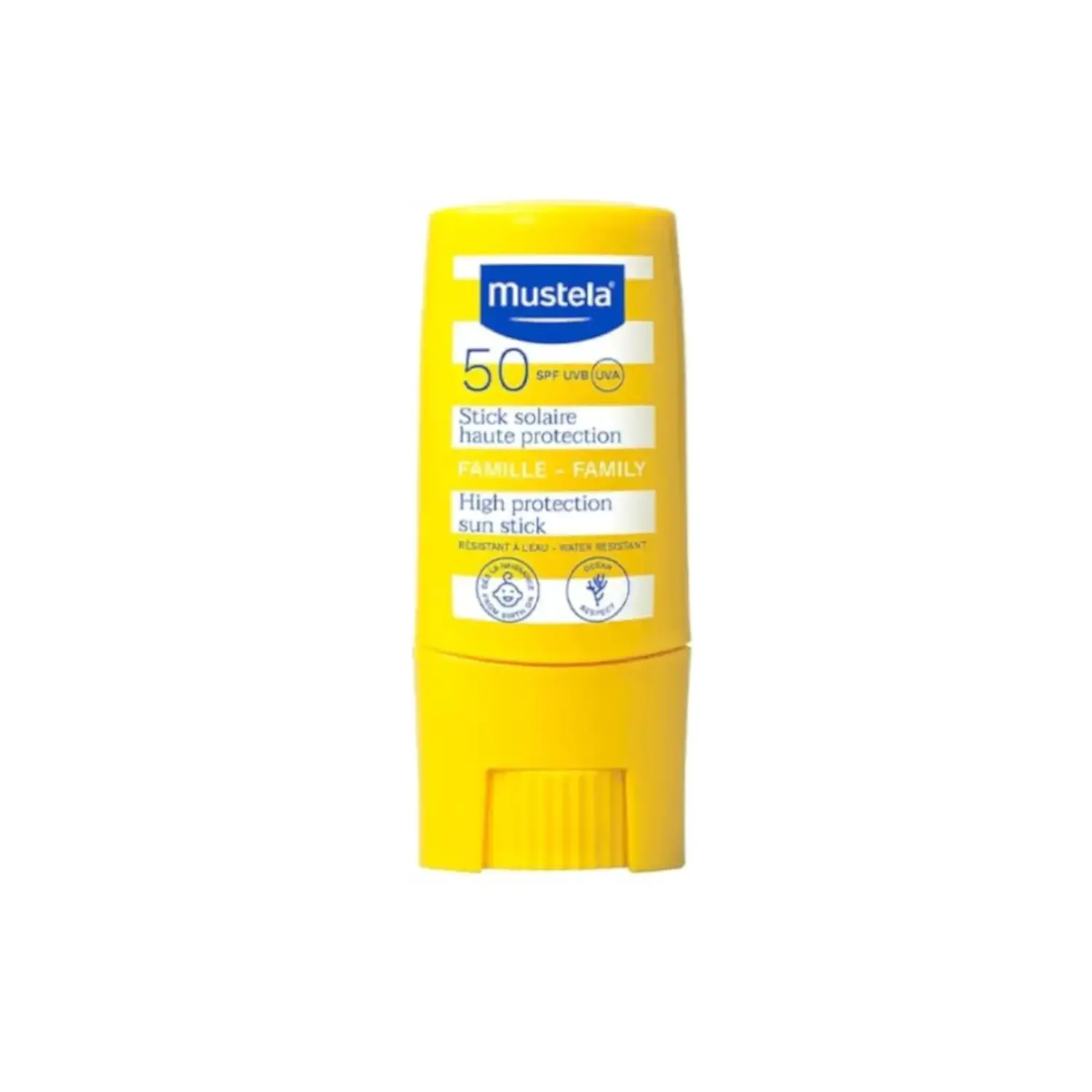 Mustela Stick Solare Viso SPF50+ 9ml - Protezione Alta per Pelli Delicate - creme solari