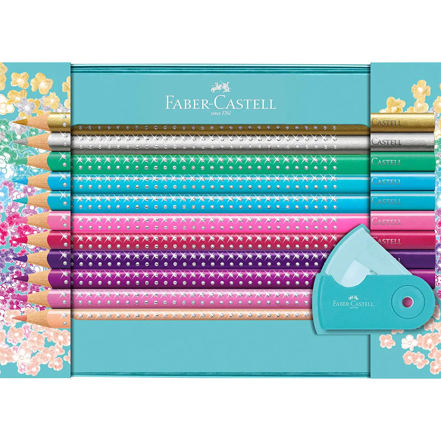 Set 20 Matite Colorate Sparkle – Brillanti e Divertenti - Pastelli