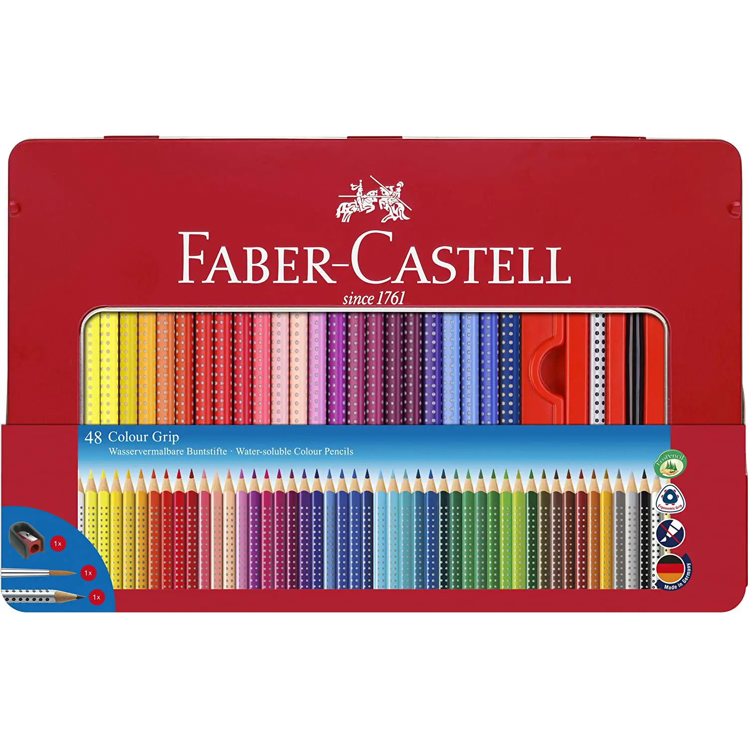 Matite Colorate Colour Grip – Set 48 Pezzi - Pastelli
