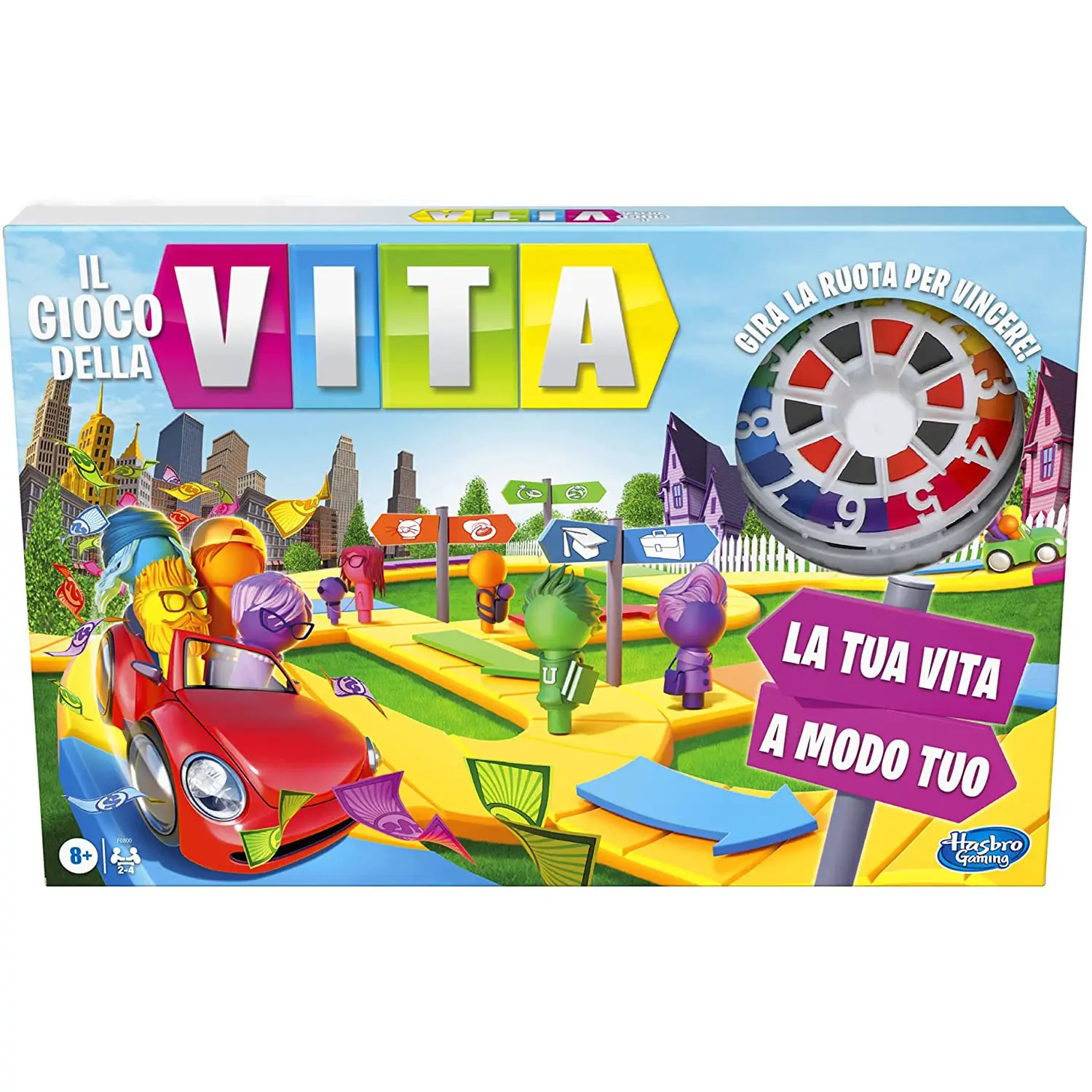 Il Gioco della Vita Refresh – Hasbro Gaming: Divertimento per Tutta la Famiglia - Giochi di società