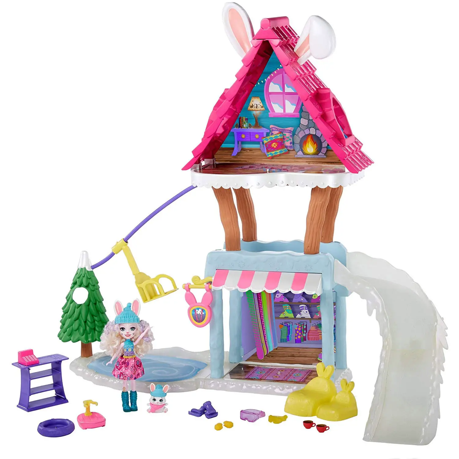 Enchantimals Chalet Nella Neve - collezionabili bambina