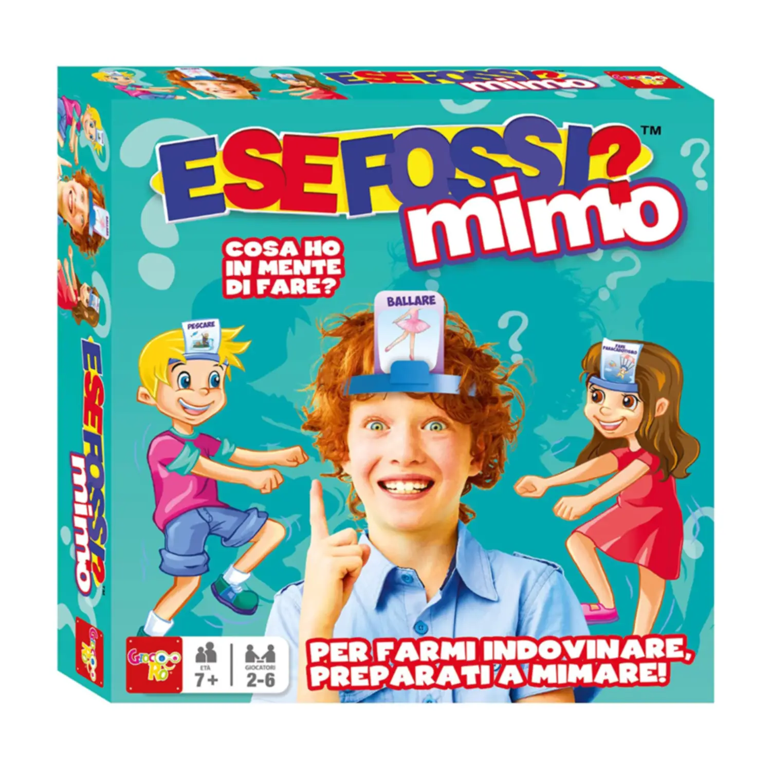 E Se Fossi? Mimo – Gioco di Società Divertente per Famiglie e Amici - Giochi di società