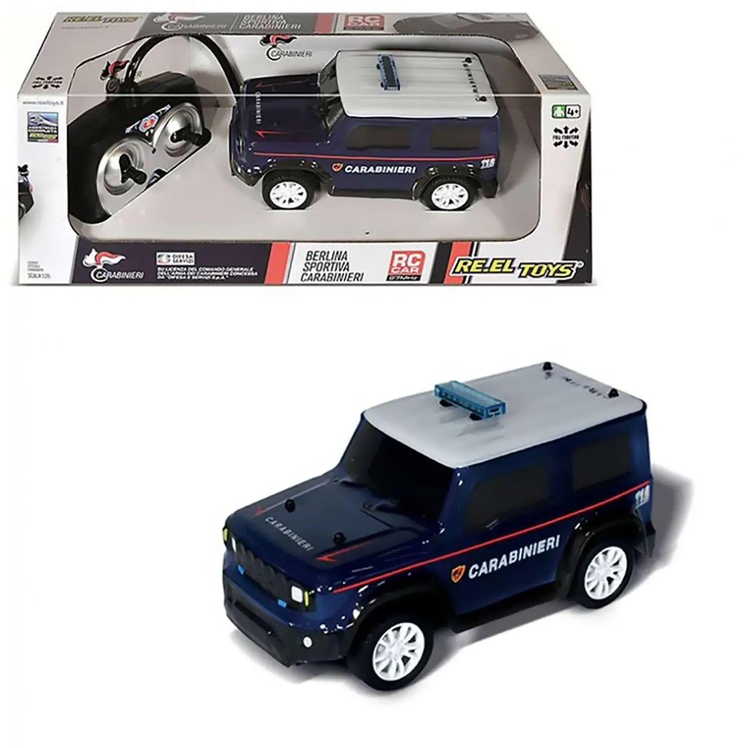 Auto Fuoristrada Carabinieri - Suv Radiocomandato 1:26 - radiocomandi