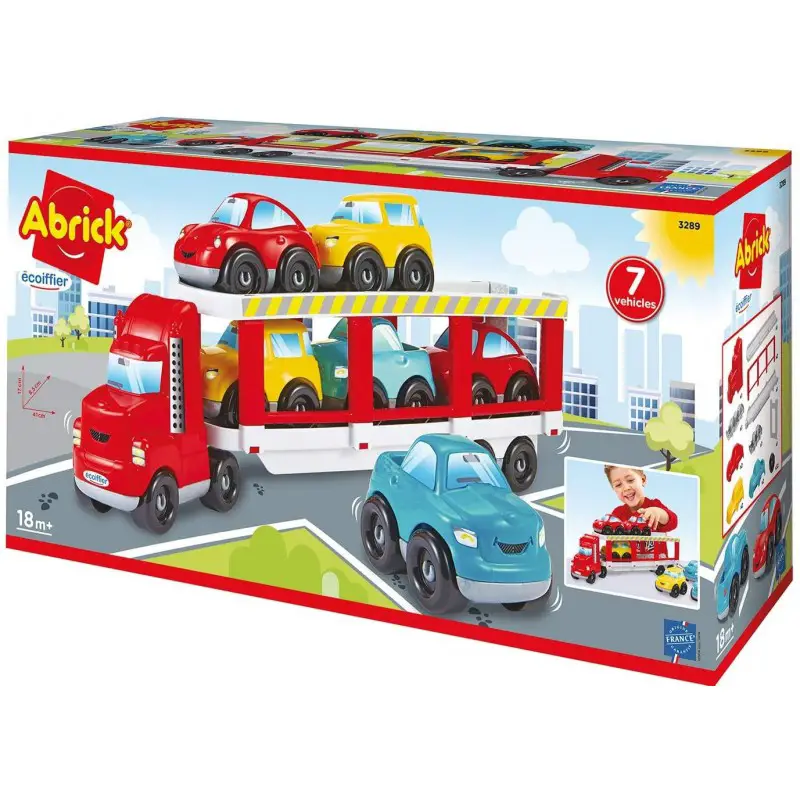 Bisarca Con 7 Veicoli - play set
