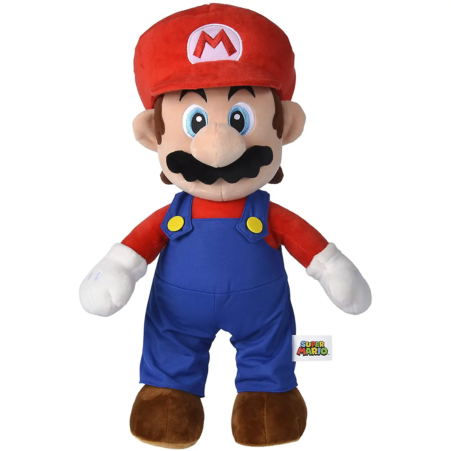 Peluche Super Mario 50 cm Simba - Pupazzo Mario Morbido - peluches 0/36 mesi