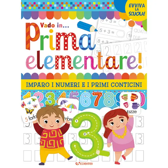 Libro Vado In...Prima Elementare Numeri - Prima biblioteca