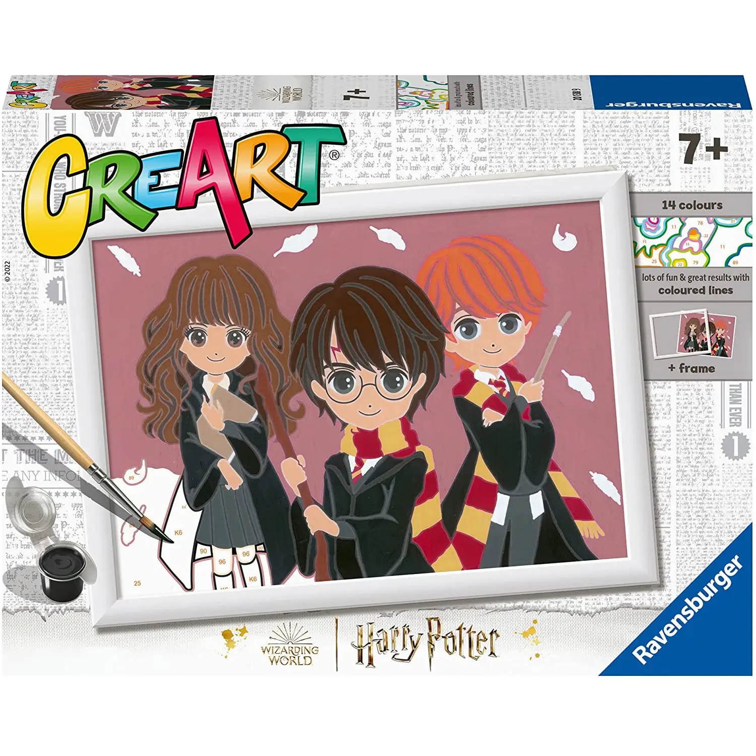 Creart Serie D Harry Potter: il Trio Magico - creatività