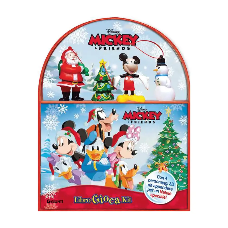 Natale Mickey&friends Libro Giocakit - Prima biblioteca