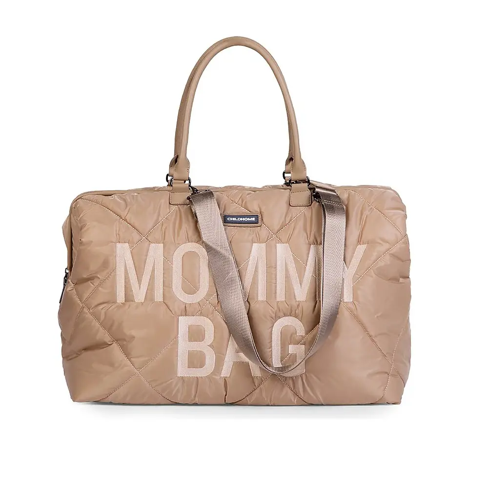 Mommy Bag Borsa Fasciatoio con Materassino Trapuntata Beige - borse e zaini