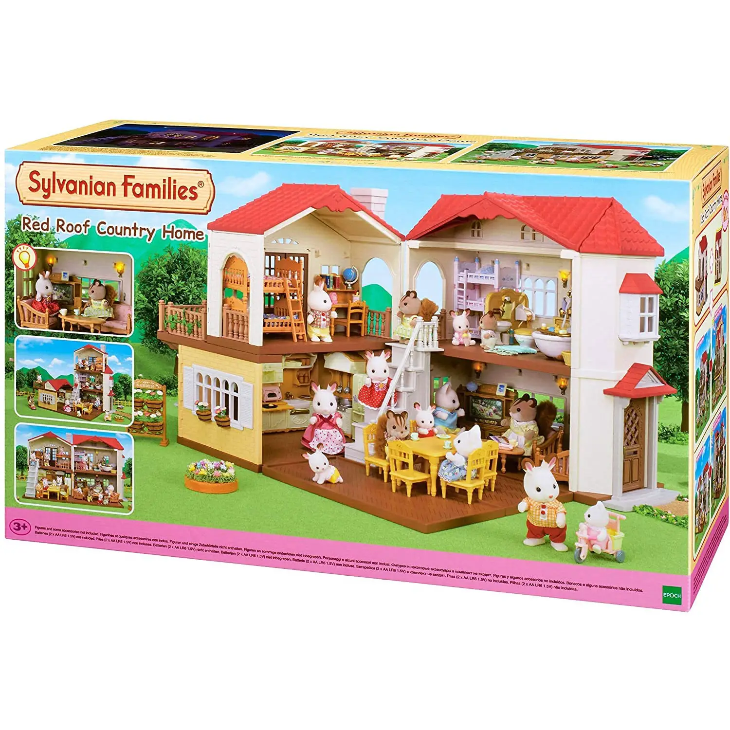 Casa Grande Con Luci 5480 Sylvanian Families - collezionabili bambina