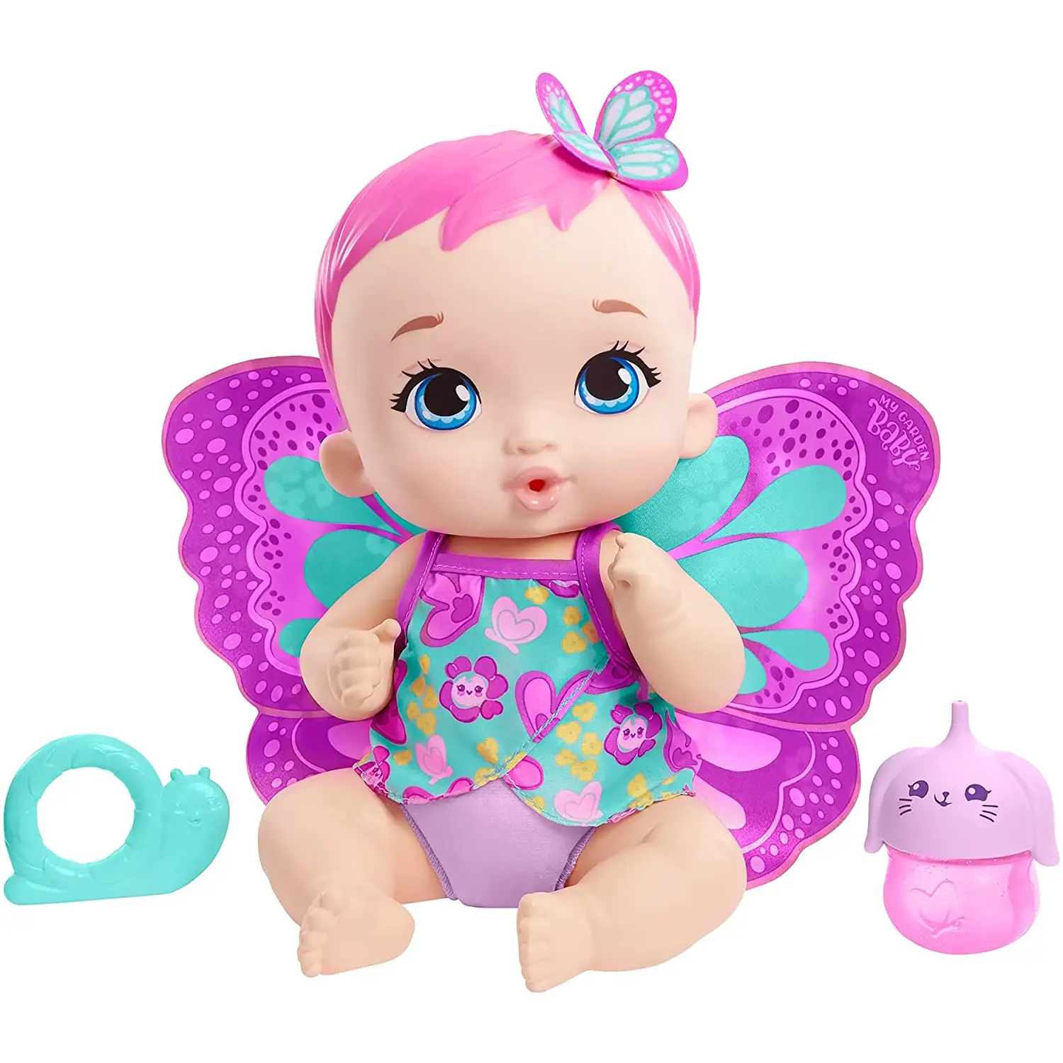 My Garden Baby Junior Farfalla Rosa - collezionabili bambina
