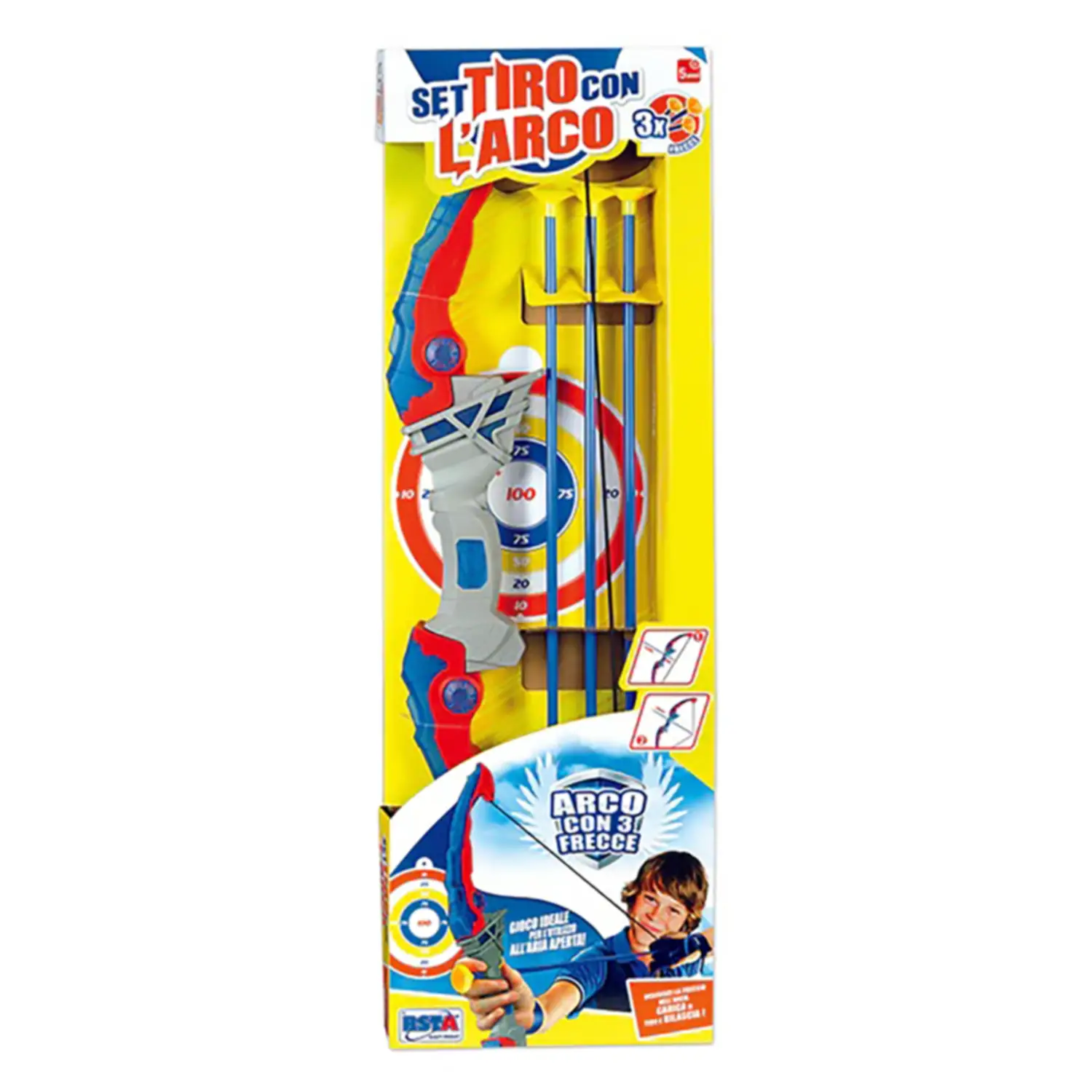 Playset Tiro con l' Arco 4 Frecce - armi soldatini